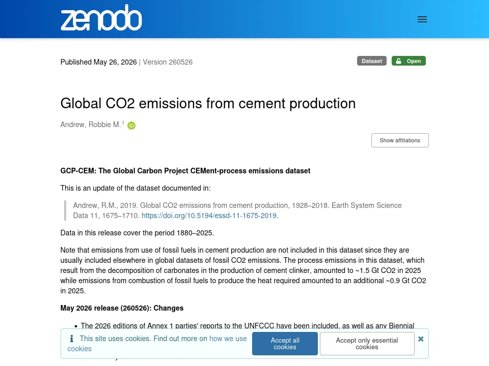 GCP-CEM Zenodo Archive