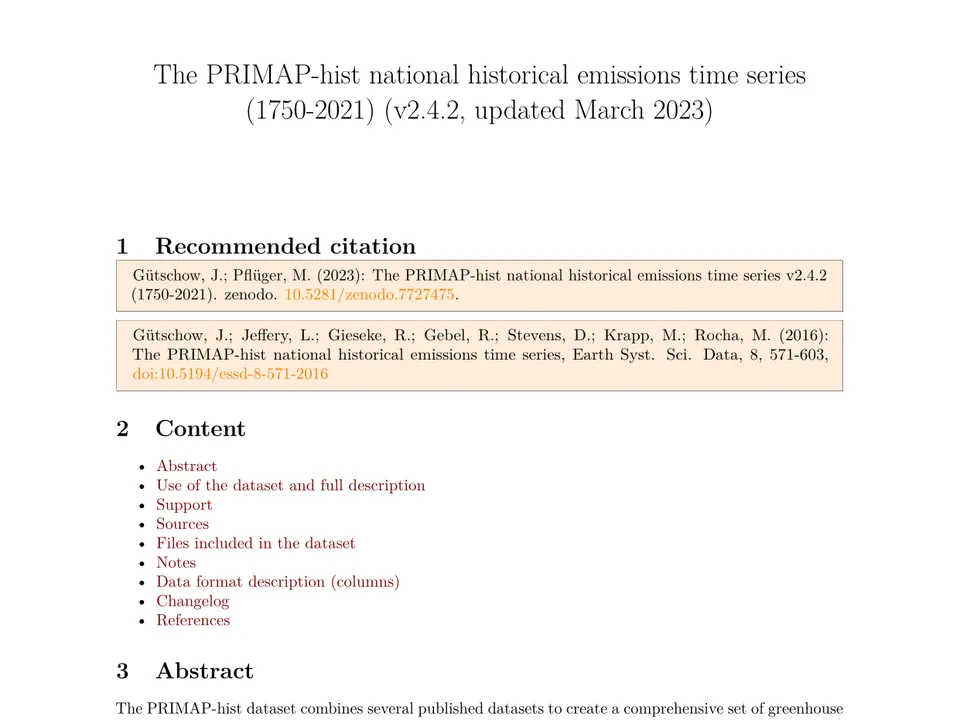 Cover of data description article